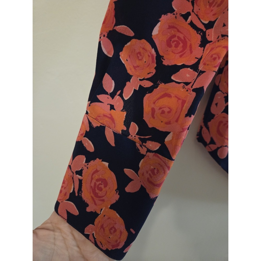 Tory Burch silk blouse-size 2 - Picture 3 of 5